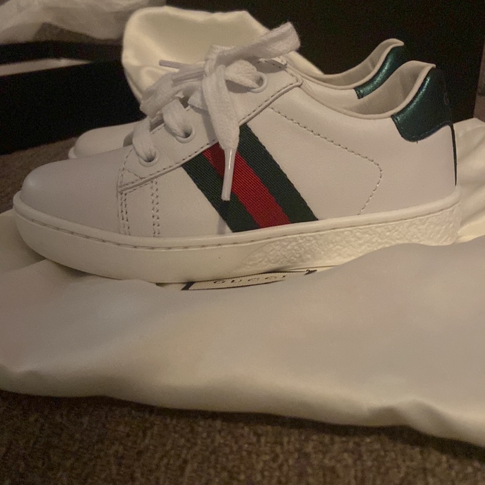 CHILDREN'S ACE LEATHER SNEAKER